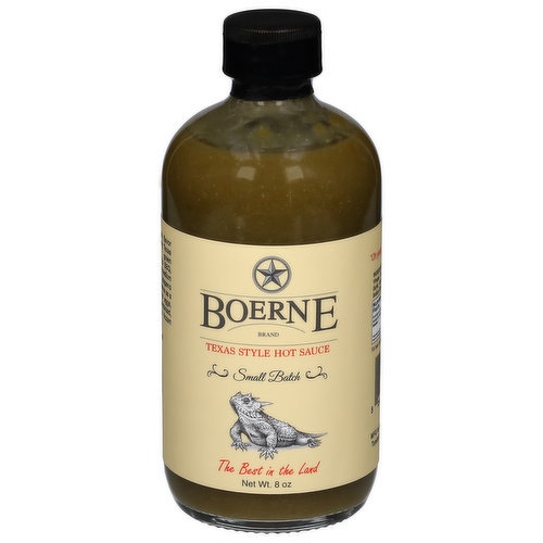 Boerne Brand Hot Sauce, The Original Jalapeno, Texas Style