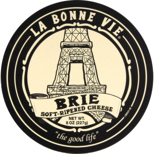 La Bonne Vie Cheese, Brie, Soft-Ripened