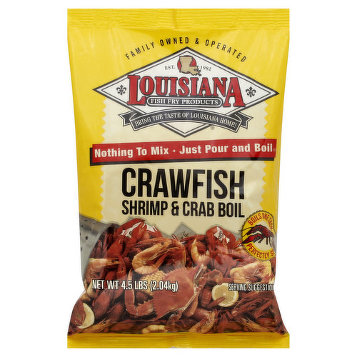 Louisiana Fish Fry Products Crawfish, Shrimp & Crab Boil