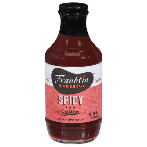 Franklin Barbecue BBQ Sauce, Spicy