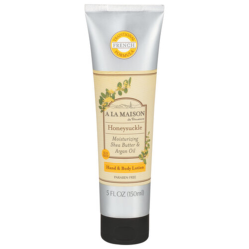 A la Maison de Provence Hand & Body Lotion, Honeysuckle