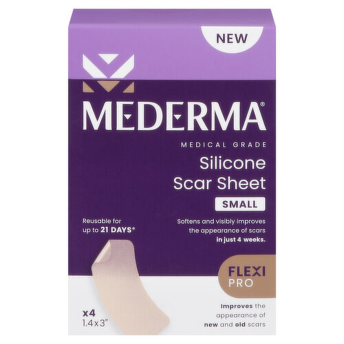 Mederma Silicone Scar Sheet, Small