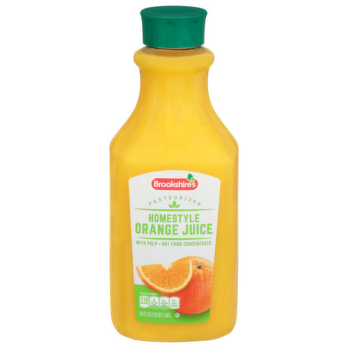 Store Brand Orange Juice 1/2 GAL 64oz CTN