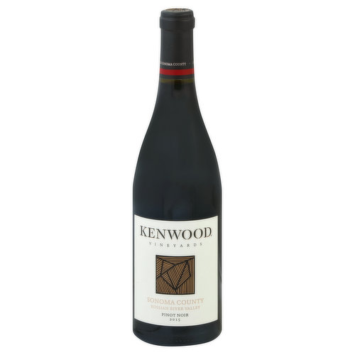 Kenwood Pinot Noir, Sonoma County, Russian River Valley, 2015