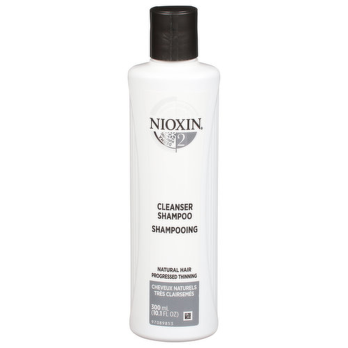 Nioxin Shampoo, Cleanser, Natural Hair