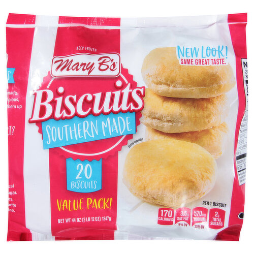 Mary B's Biscuits, Southern Made, Value Pack