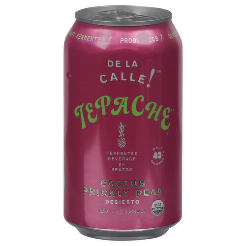 De La Calle! Fermented Beverage, Cactus Prickly Pear