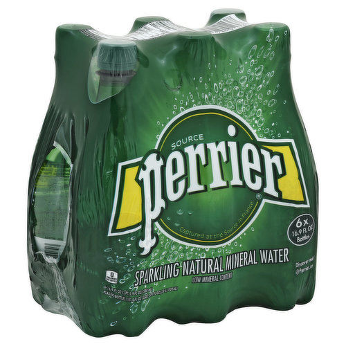 Perrier Sparkling Water, Natural Mineral