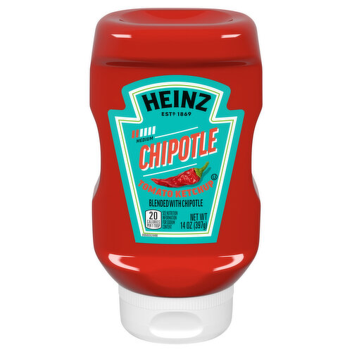 Heinz Tomato Ketchup, Chipotle, Medium