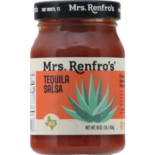 Mrs. Renfro's Salsa, Tequila, Medium