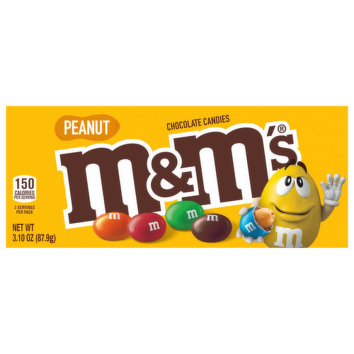 M&M's Chocolate Candies, Peanut, Party Size - 38.0 oz