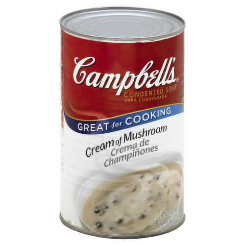 Campbell's Soup, Condensed, Cream of Mushroom