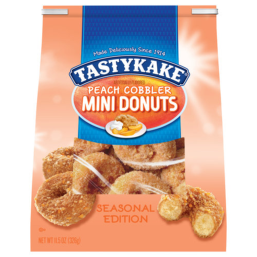 Tastykake Donuts, Peach Cobbler, Mini