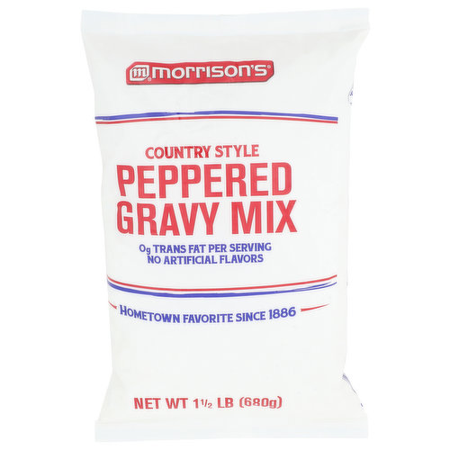 Morrison's Peppered Gravy Mix, Country Style