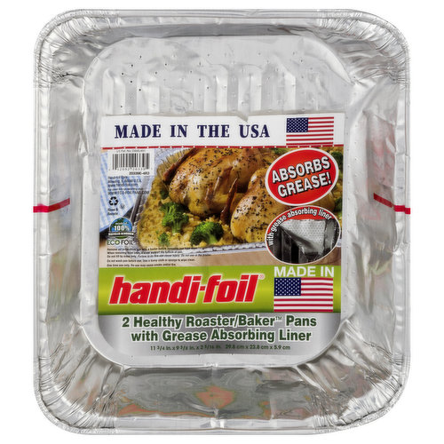 Handi-Foil Extra Deep Super King Poultry Pan