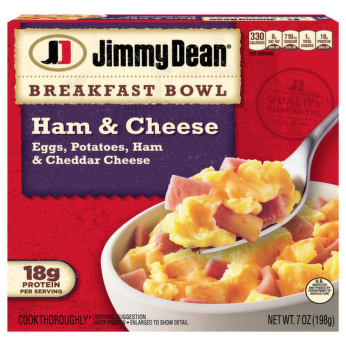 Jimmy Dean Breakfast Bowl, Ham & Cheese