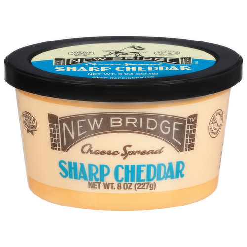 New Bridge Cheese Spread, Sharp Cheddar