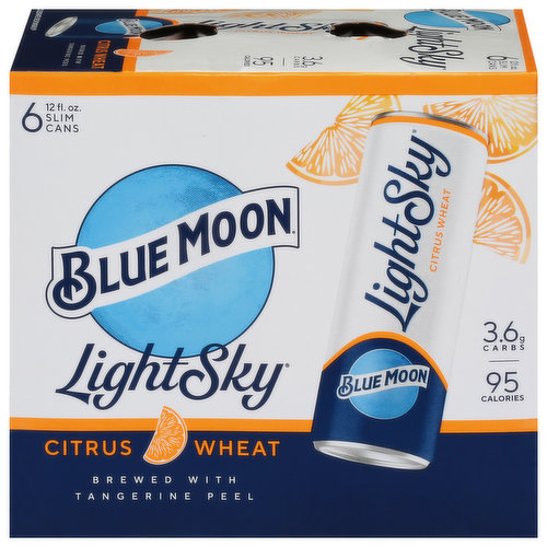 Celebrate responsibly. Corn syrup is used as part of the brewing process only. Blue Moon never uses high fructose corn syrup. Please do not litter. Please recycle.