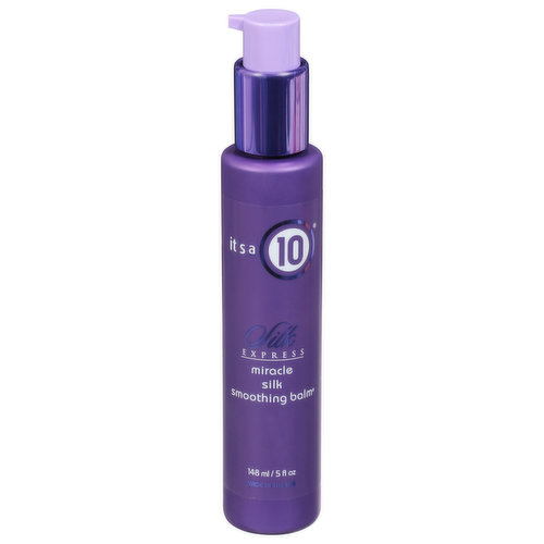It's a 10 Smoothing Balm, Miracle Silk
