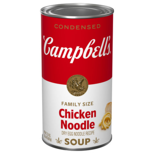 Campbell's Soup, Condensed, Chicken Noodle, Family Size - Brookshire's