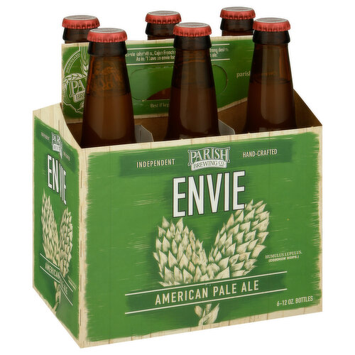 Parish Brewing Beer, American Pale Ale, Envie