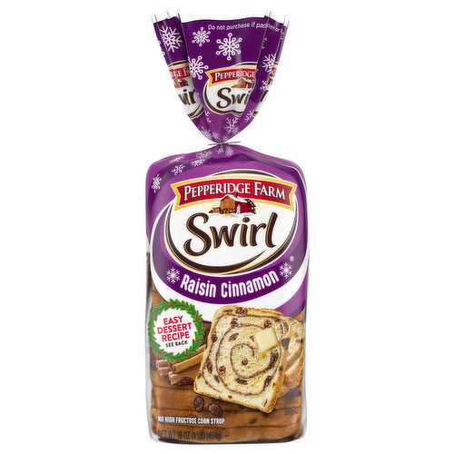 Pepperidge Farm Bread, Raisin Cinnamon