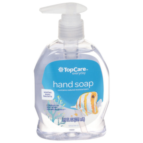 Washes away bacteria. Contains natural moisturizers. Compare to Softsoap Aquarium Series (This product is not manufactured or distributed by Colgate-Palmolive Company, distributor of Softsoap). Paraben free & formulated without phthalates.