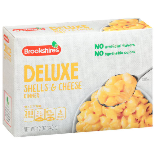 Brookshire's Shells & Cheese Dinner, Deluxe