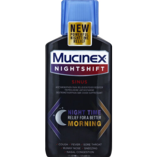 Mucinex Sinus, Night Time