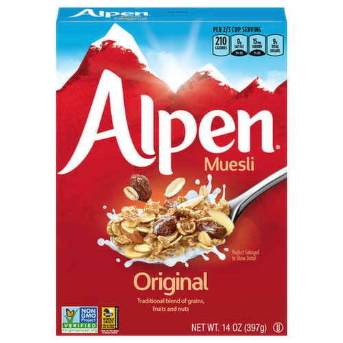 Alpen Muesli, Swiss Style, Original