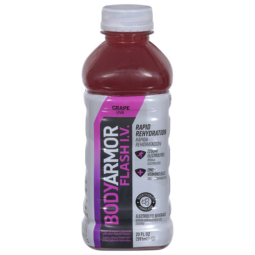 BodyArmor Electrolyte Beverage, Grape