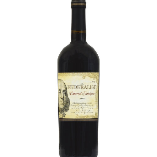 Federalist Cabernet Sauvignon, Lodi, 2013