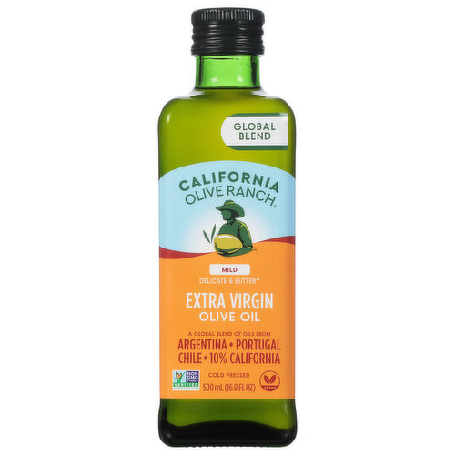 California Olive Ranch Olive Oil, Extra Virgin, Mild, Global Blend