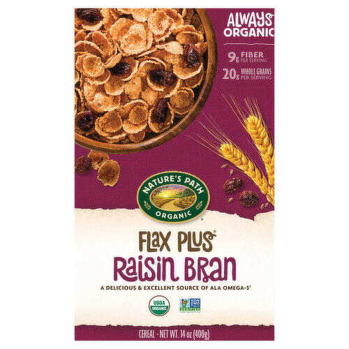 Nature's Path Organic Cereal, Raisin Bran