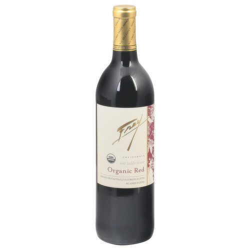 Frey Red Table Wine, Organic, California