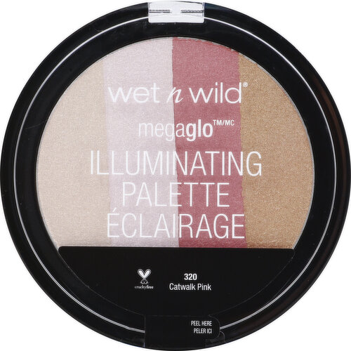 Wet n Wild Illuminating Palette, Catwalk Pink 320