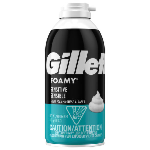Gillette Shave Foam, Sensitive