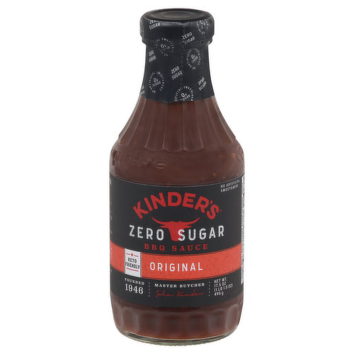 Kinder's BBQ Sauce, Zero Sugar, Original