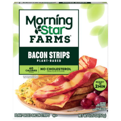 MorningStar Farms Bacon Strips, Plant Based