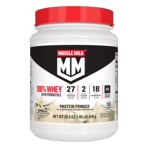 Muscle Milk Vanilla Powder Beverage Mix