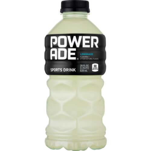 Powerade Sports Drink, Lemonade