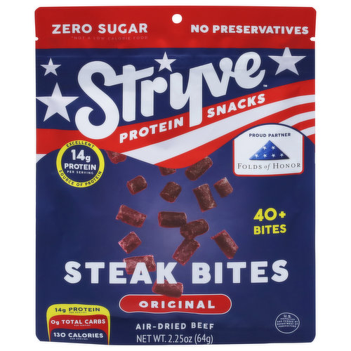 Stryve Biltong Original Jerky 2.25 Oz., Snacks