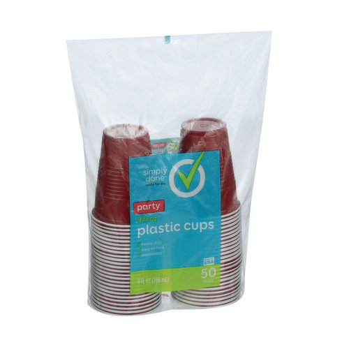 Simply Done Party Plastic Cups ( 18 fl oz )