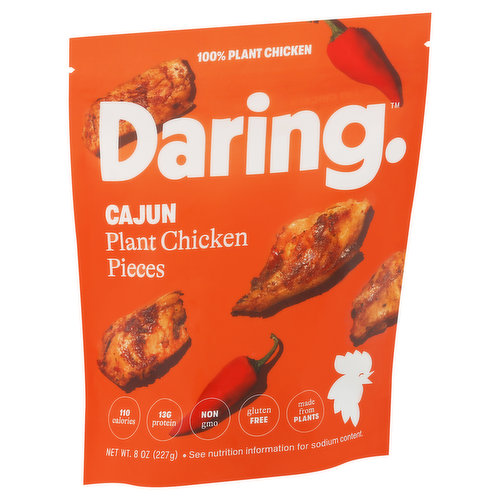 Daring Plant Chicken Pieces, Cajun - Brookshire's