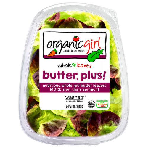 Organicgirl Butter, Plus!, Whole Leaves