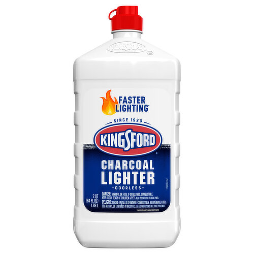 Kingsford Charcoal Lighter, Faster Lighting, Odorless