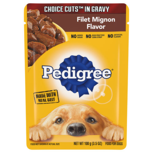 Pedigree Food for Dogs, Filet Mignon Flavor