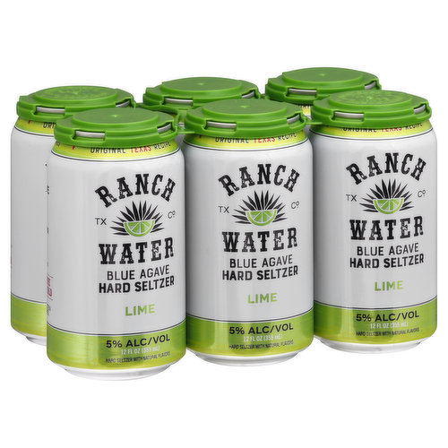 Hard seltzer with natural flavors. 100 calories. Gluten free. Original Texas recipe. Made with 100% blue agave & cane sugar + seltzer water + lime juice & natural flavors. 5% alc/vol. 10 Product of Mexico.