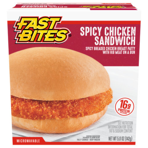 Fast Bites Sandwich, Spicy Chicken