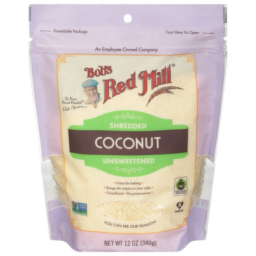 Bob's Red Mill Coconut, Unsweetened, Shredded